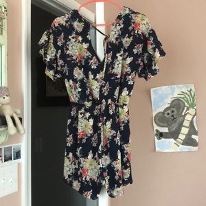 Francesca’s Floral Romper